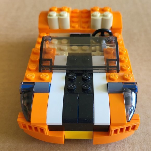 LEGO Creator 3-1 Sunset Speeder 100 Complete with Manual 31017 No Box - Picture 5 of 16